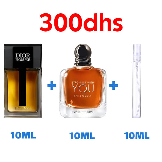 Pack Dior Homme Intense + Intensely + 10ml Gratuit
