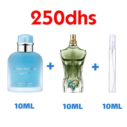 Pack Light Blue + Paradise Garden + 10ml Gratuit