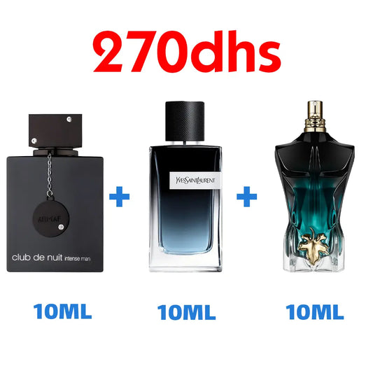 Pack Club De Nuit EDT + Y EDP + Le Beau Le Parfum